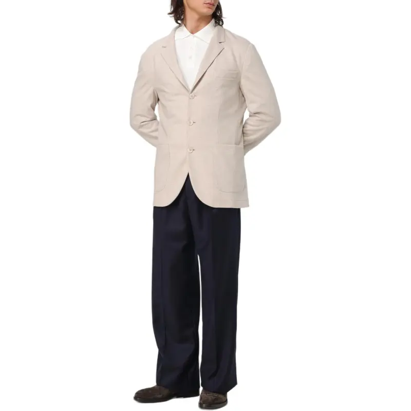 Brunello Cucinelli Single Breasted Jersey Blazer-3