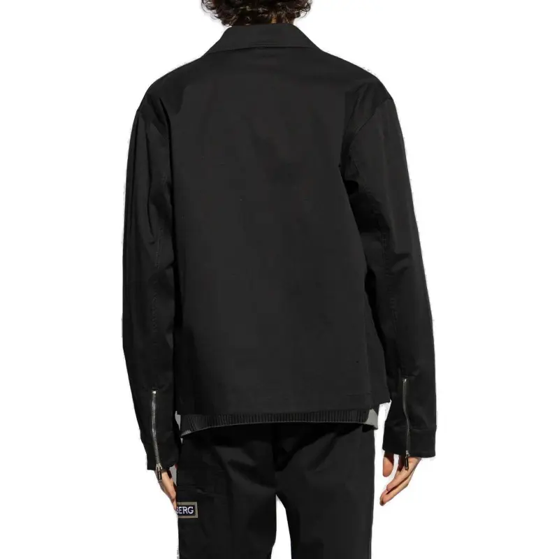 Iceberg Jackets Coats Men's Black-2