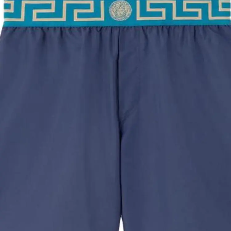 VERSACE Swimming Shorts Men Dark Blue-2