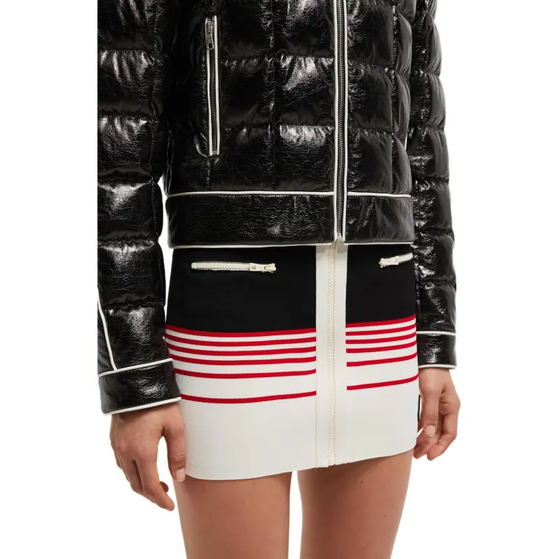 MONCLER GENIUS x PALM ANGELS Palm Angles Collaboration Collection FW24 Flykra Down Jacket Women's Black-5
