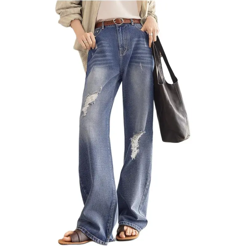 DIALOGUE Jeans Women's Denim Blue-3