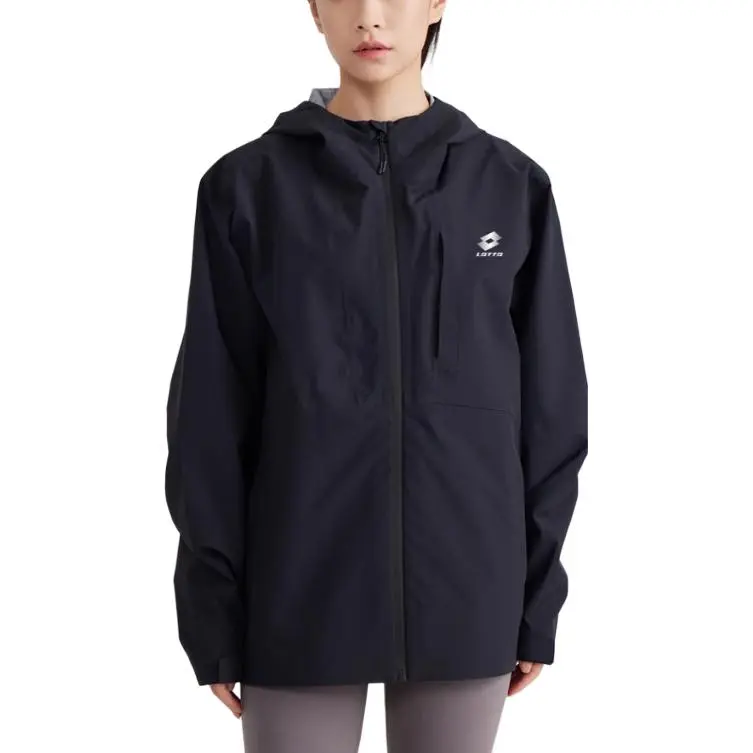LOTTO Water-Resistant Windproof Breathable Wear-Resistant Warm Super-Light Water-Repellent Windbreaker Jacket Unisex-3
