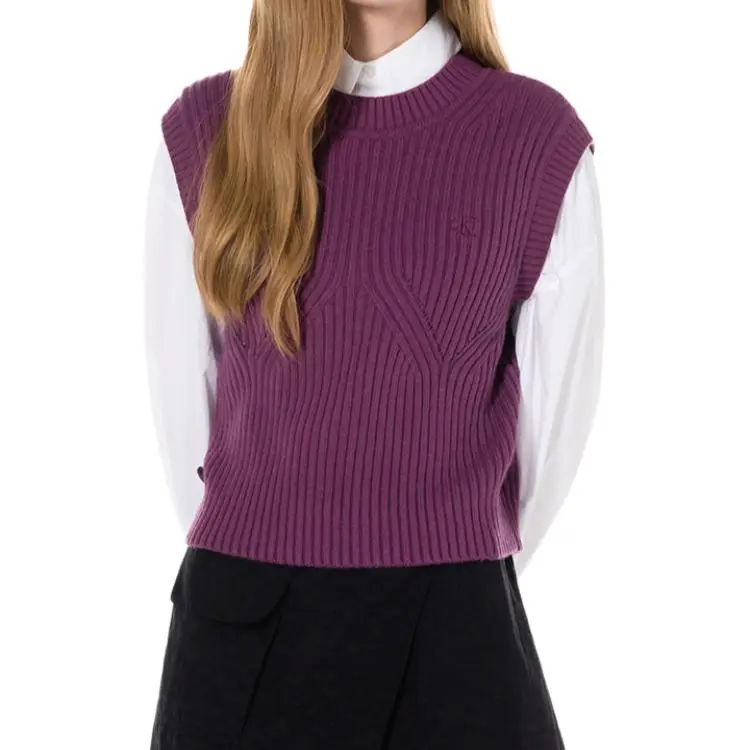 CALVIN KLEIN Tank Top Women's Purple-1