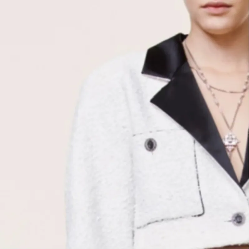 CHANEL Jackets Women's White-2