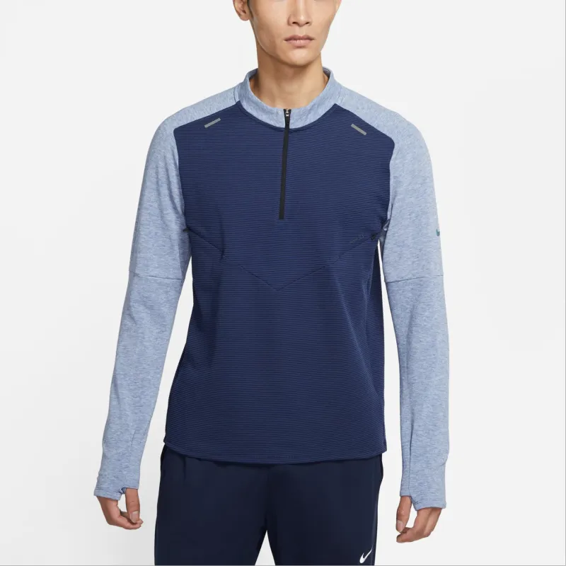 Nike Sweatshirts Men Deep Navy Blue-2