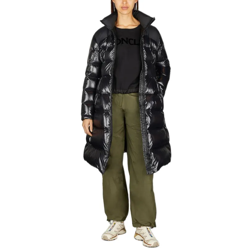 Moncler Down Jacket Coat Women's Black-4