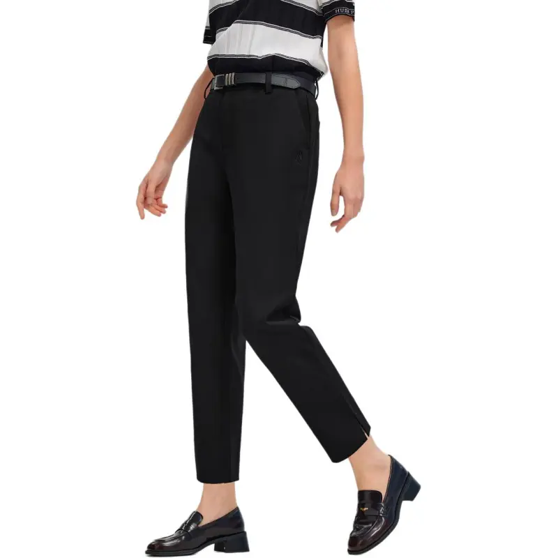 Hush Puppies Casual Pants Women's Pitch Black-3