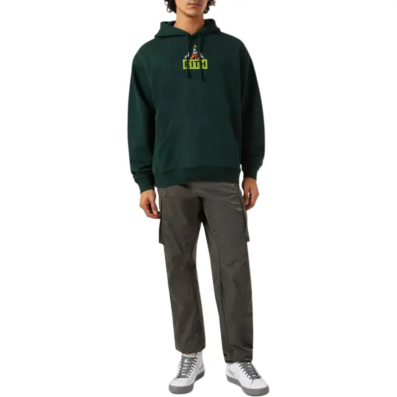 KITH For Mickey & Friends Cyber Monday Goofy Classic Logo Hoodie-2
