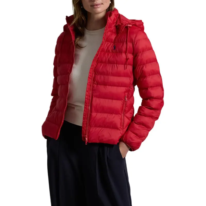 Polo Ralph Lauren FW24 Puffer Jacket Women's Red-4