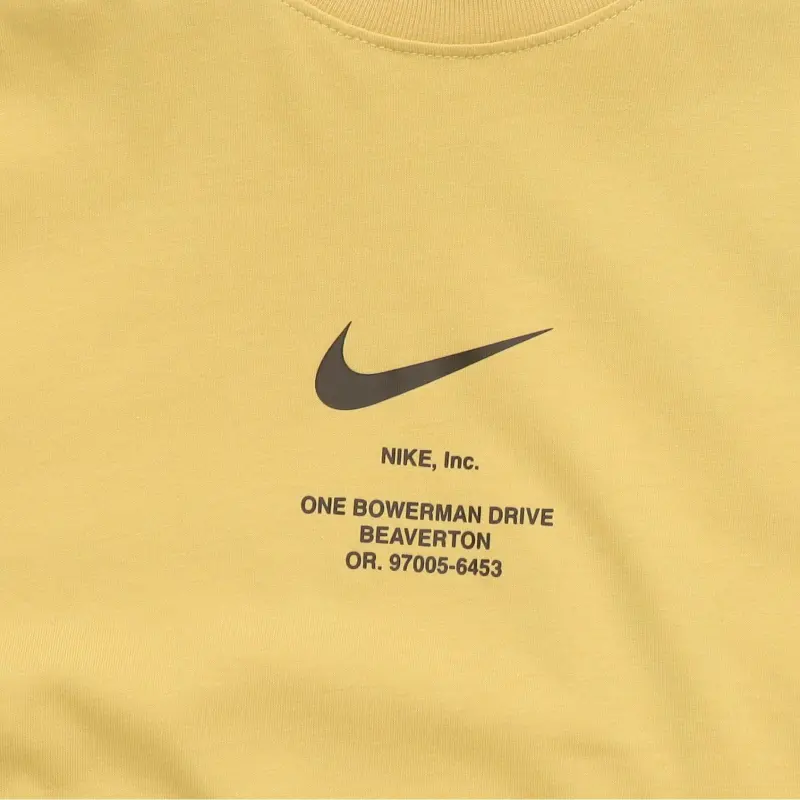 Nike T Shirts Men Yellow-4