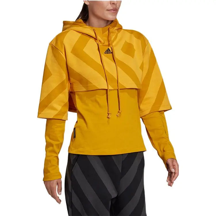 Adidas Sweatshirt Women's Yellow-3