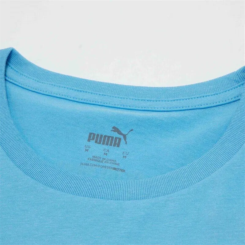 PUMA Manchester City T Shirt Men's Light Blue-5