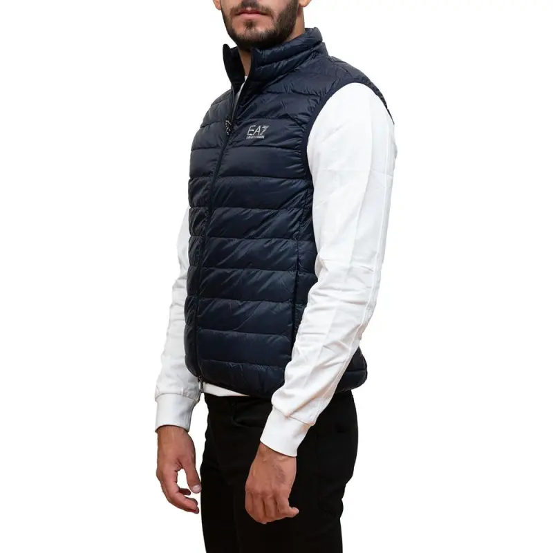 EMPORIO ARMANI Logo Printed Quilted Padded Gilet-5
