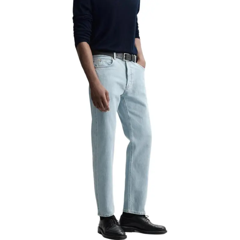 ZARA Jeans Men Light Blue-2