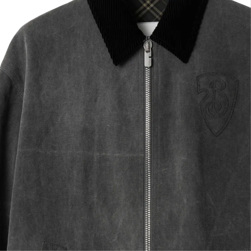 Burberry Zip Through Check Lined Jacket-1