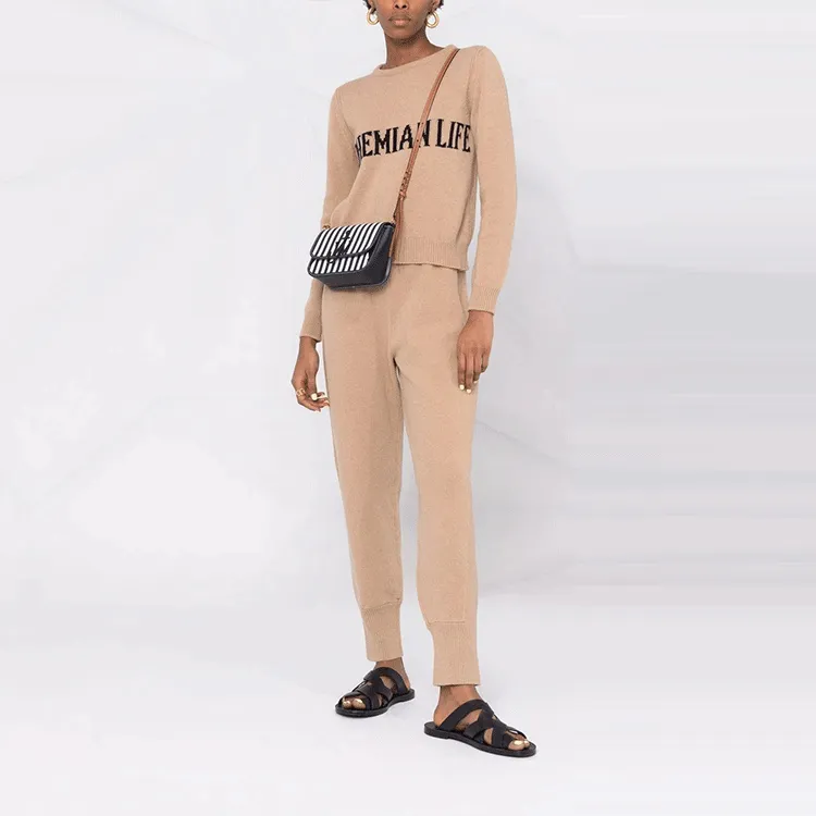 ALBERTA FERRETTI Elasticated Waist Sweat Pants-1