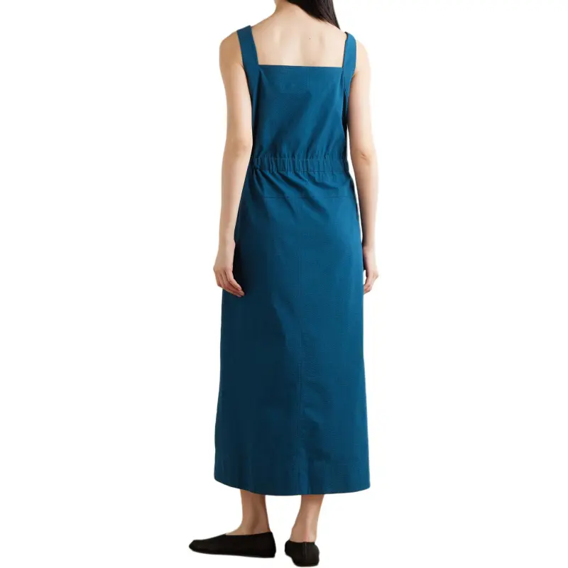 MaxMara Slip Dresses Women's Navy-2