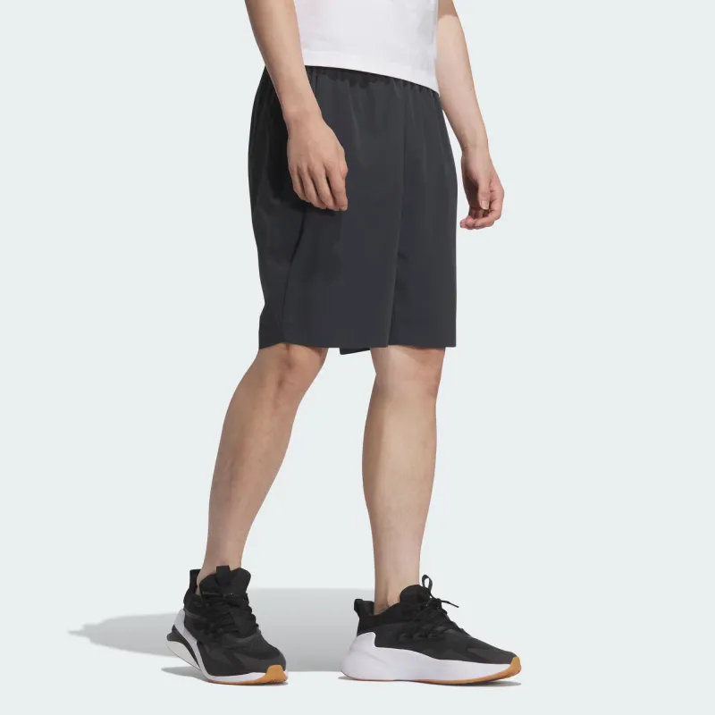 Adidas WZ STRETCH WOVEN SHORTS Casual Shorts Men's Dark Heather Gray-3
