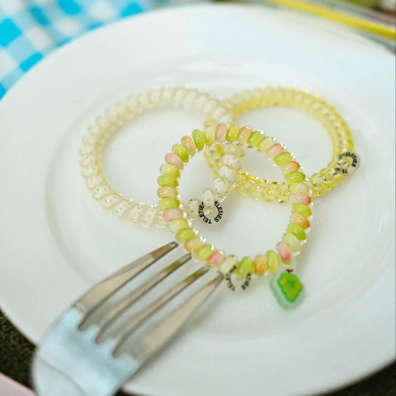 TELETIES ABS Resin Hair Tie Women's-7