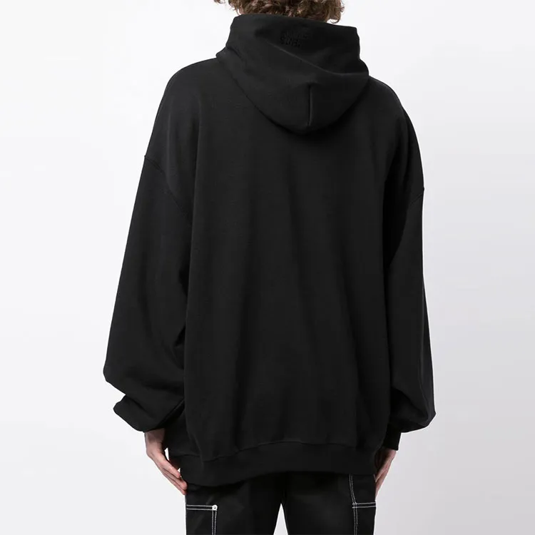 Vetements Sticker Logo Zip Up Hoodie-3