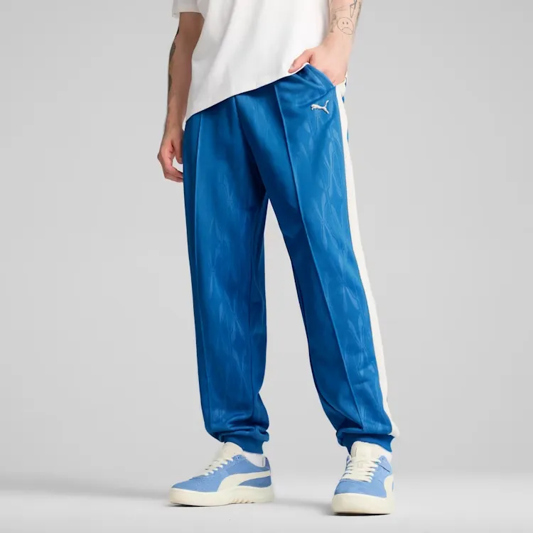 PUMA The NeverWorn Iv T7 Logo Embroidered Track Pants-2