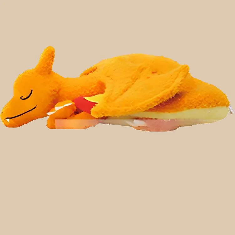 BANPRESTO Pokémon Charizard Relaxation Time Dolls Plush Doll 30cm High-3