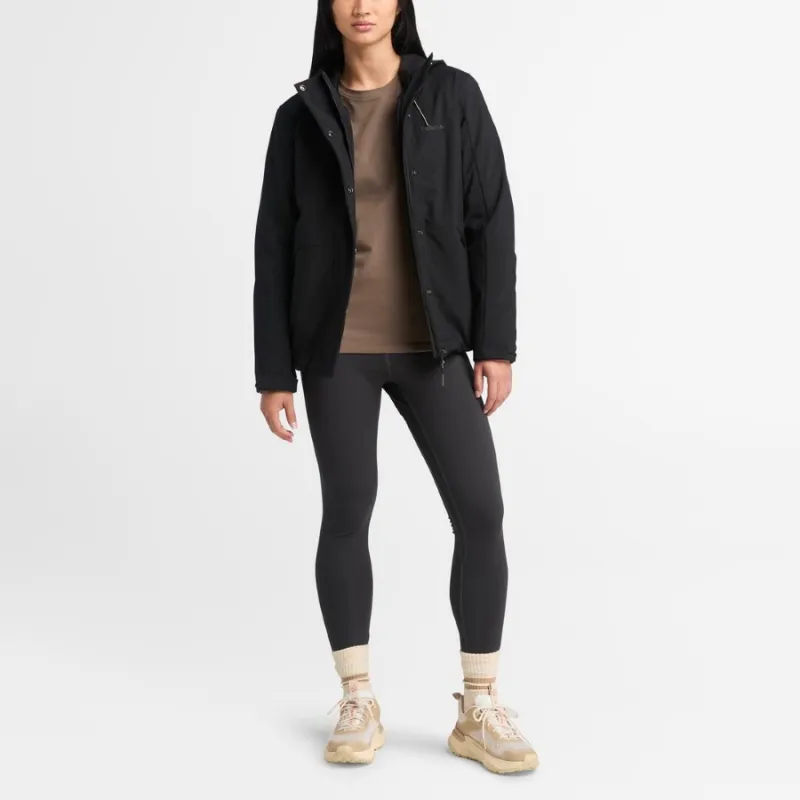 Timberland Waterproof And Breathable Warm Windbreaker Jacket Women's Black-2