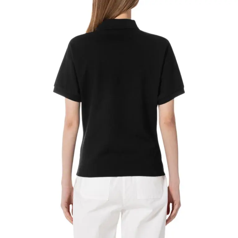 LACOSTE Polo Shirt Women's Black-3