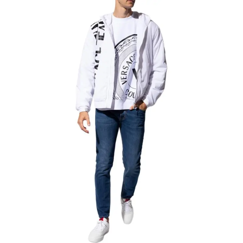 VERSACE JEANS COUTURE Jacket Men's White-3