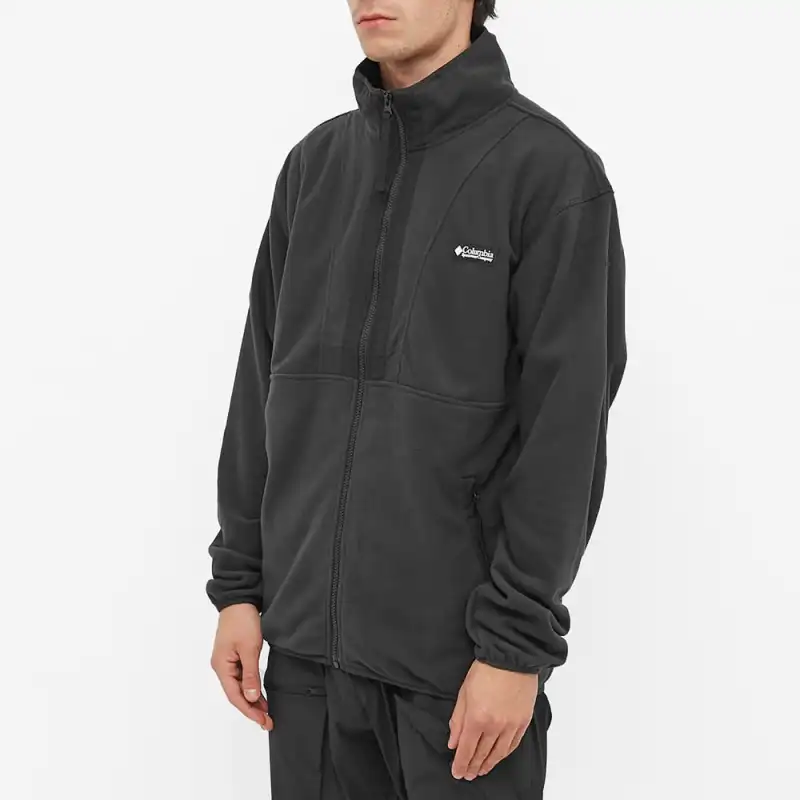 Columbia Back Bowl FW Fitted Moderate Jacket Spring And Autumn Men's Black-2