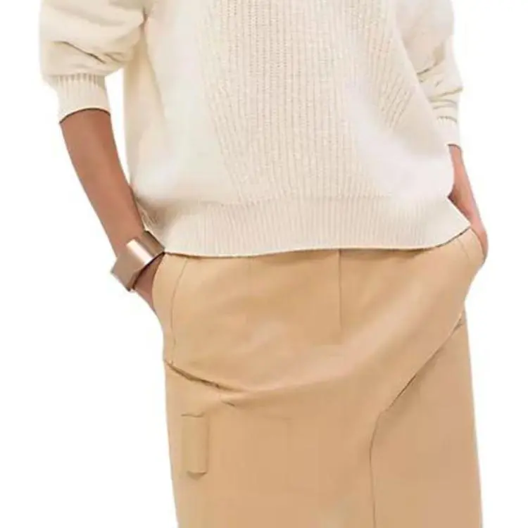 HERMES SS25 Cashmere Sweater Women's White-4