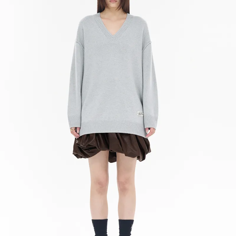 WE11DONE Sweaters Women's Light Gray-2