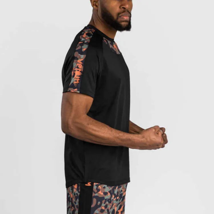 VENUM SS25 T Shirt Men's Black/Khaki Camouflage 549-2