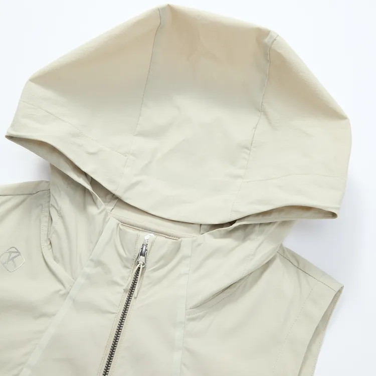 RAPIDO O LINE SS25 Vest Women's Beige-2