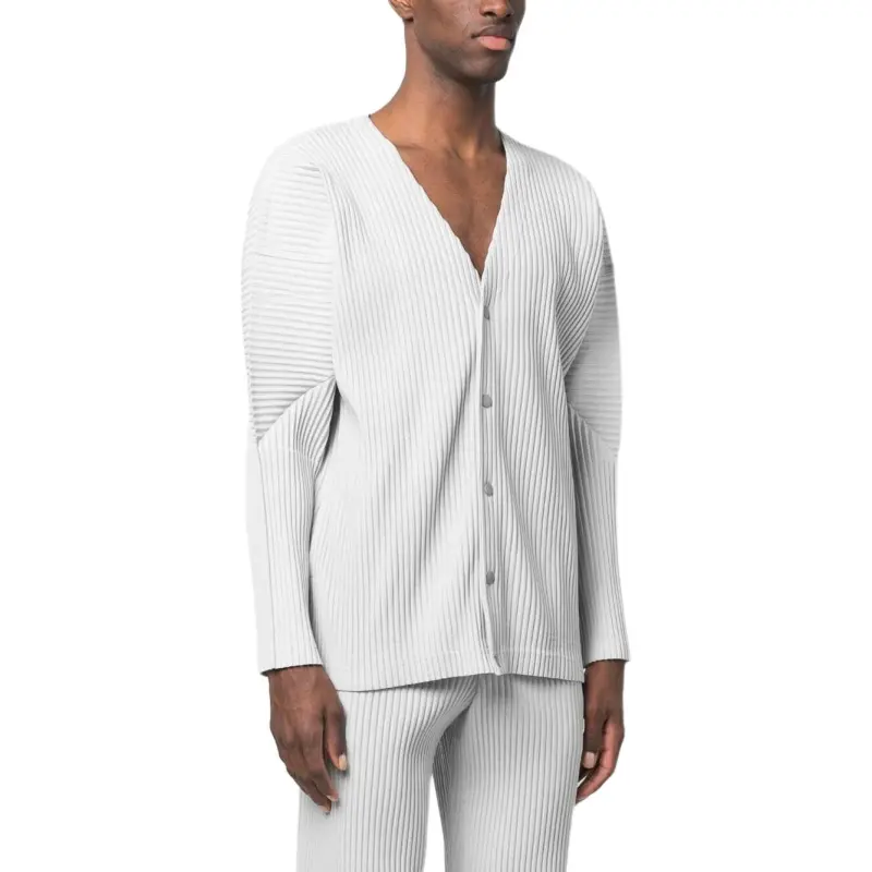 ISSEY MIYAKE V neck Shirt-4