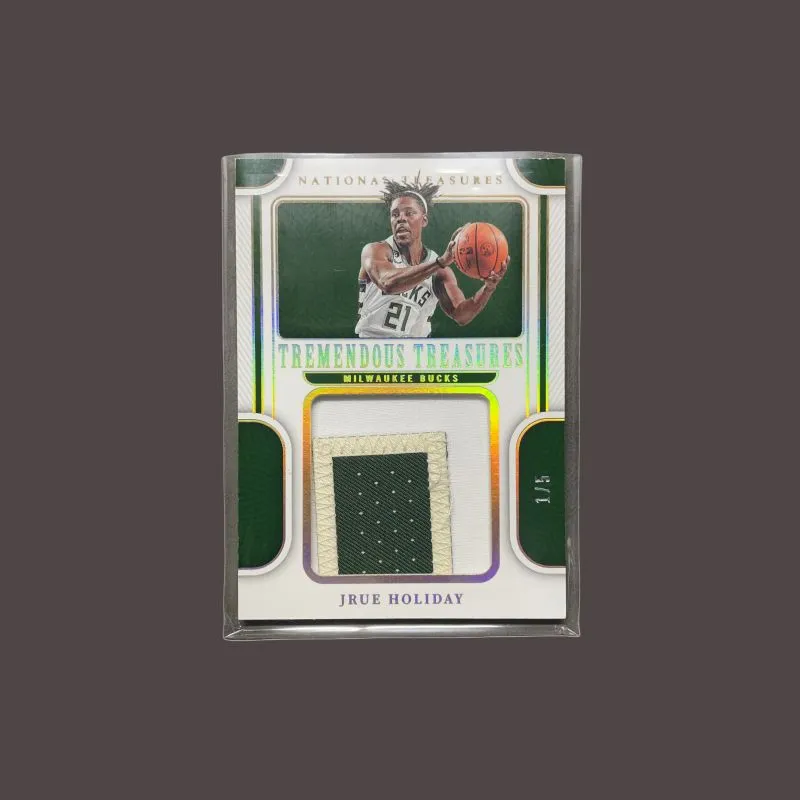 PANINI Jrue Holiday 2022 23 1/5 Serial Numbered First Serial Numbered Star Card Condition Passed Sports Cards 1 Pc-3