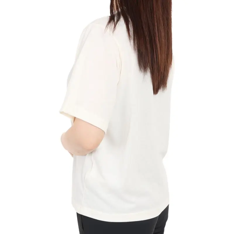 Nike T Shirt Women's Gray White-2