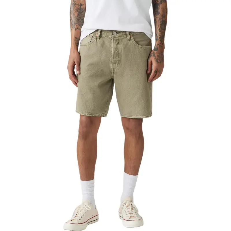 Levi's Denim Shorts Men's Grass Root Green-4