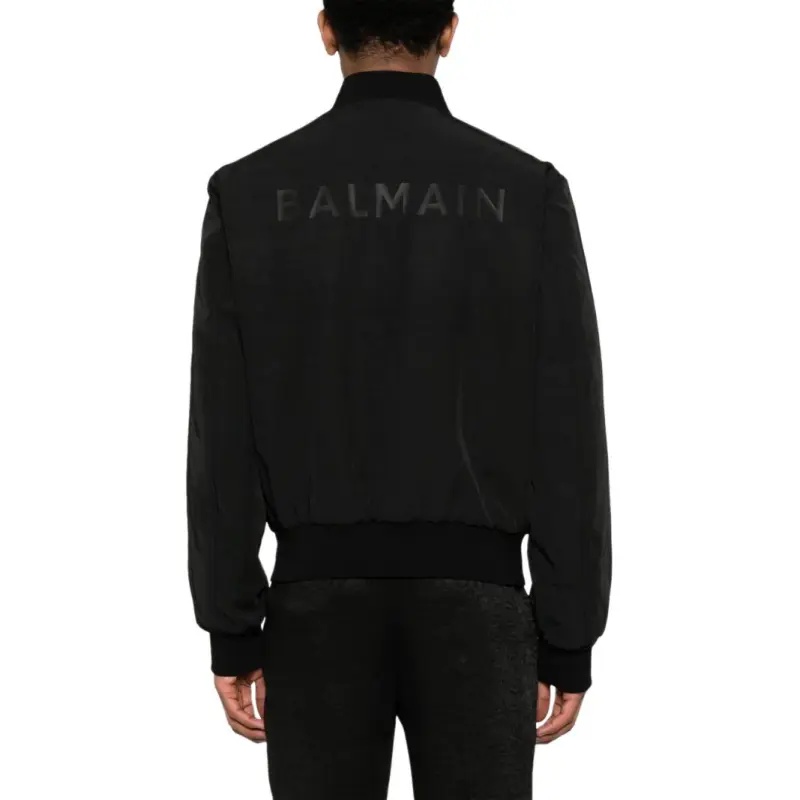 BALMAIN Zip Up Bomber Jacket-2