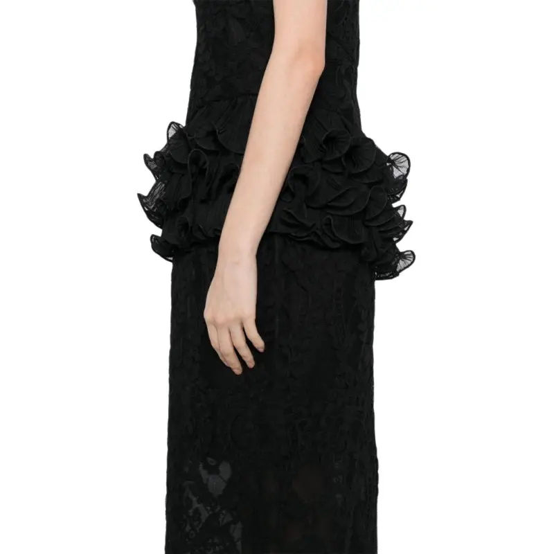 Zimmermann Crush Lace Frill Dress-4