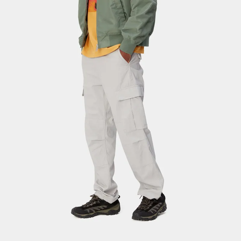 Carhartt WIP FW24 SS24 For Fullscreen Regular Cargo Pant Cargo Pants Men's Silver Gray-2
