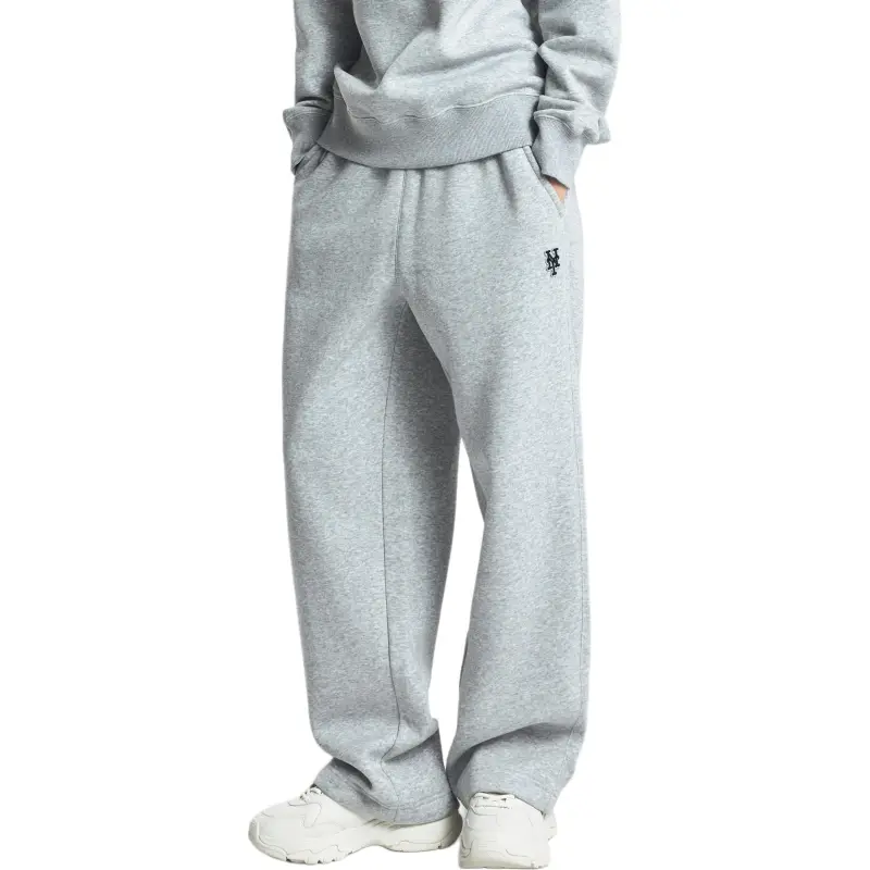 MLB New York Mets Casual Pants Unisex Light Gray-4