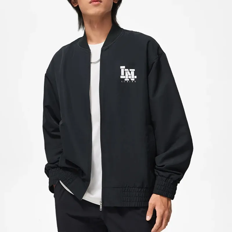 LiNing Sports Life Collection Jacket Men's Black-2
