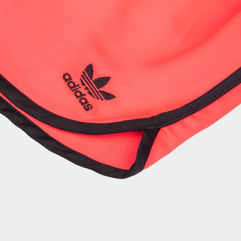 Adidas Originals Casual Shorts Women's Shimmery Red-3