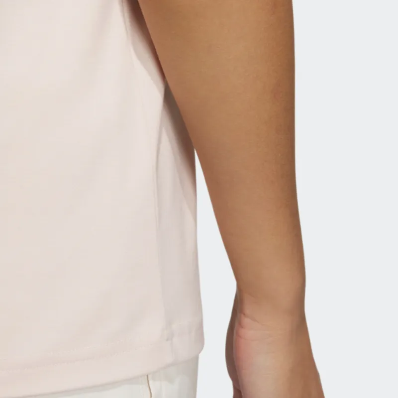 Adidas Set in Sleeve T Shirt Women's Wonder Quartz-5