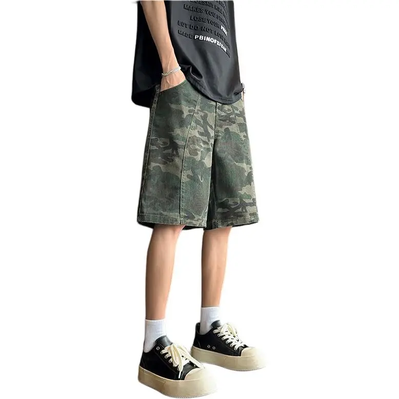 Concubine Zhu Denim Shorts Men's-4
