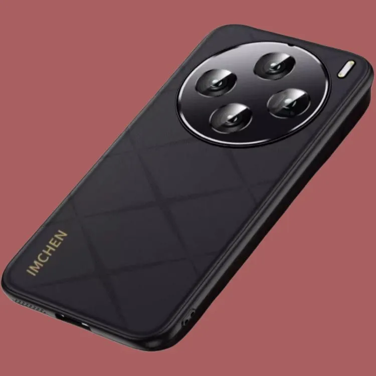 IMCHEN Vegan Leather Material Fully Enclosed Extra Thin Phone Cases Compatibility With VIVO X200/X200PRO/X200PROMINI-1