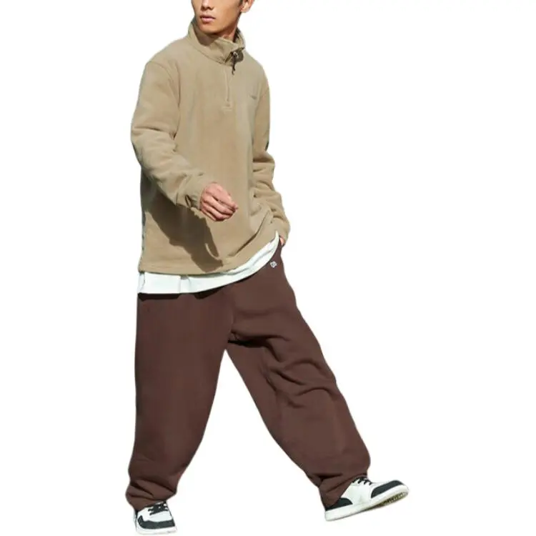 QIAODAN Sweatshirt Men's Wheat Brown-3