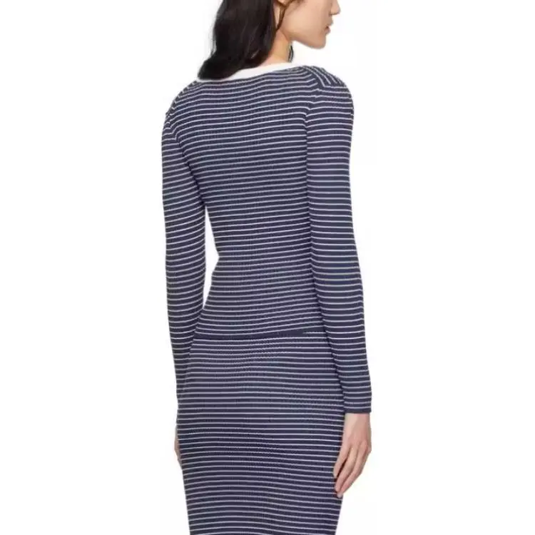 Staud Cargo Striped Cardigan-1
