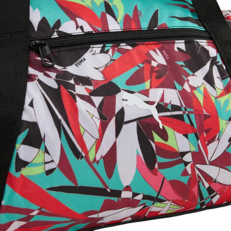 PUMA Polyester Travel Bag 24L Women's Black & Red & Green-2